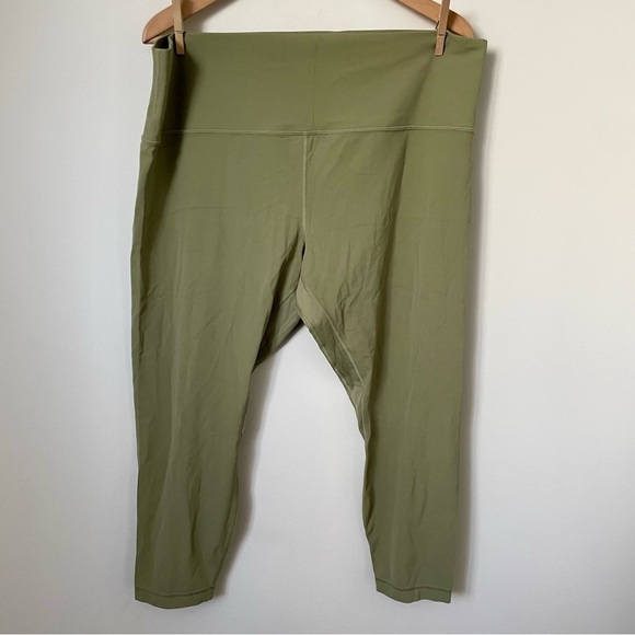 Lululemon Align Pant 25" Rosemary Green Size 20 - Picture 6 of 11